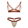 CandyMan String et Bra Izor Rouge